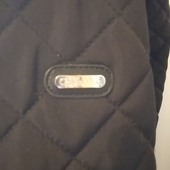CALVIN KLEIN BLACK QUILTED JACKET SIZE LARGE - Picture 7 of 12